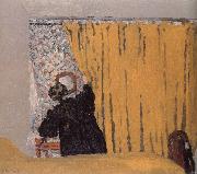 Edouard Vuillard Yellow curtains USA oil painting artist